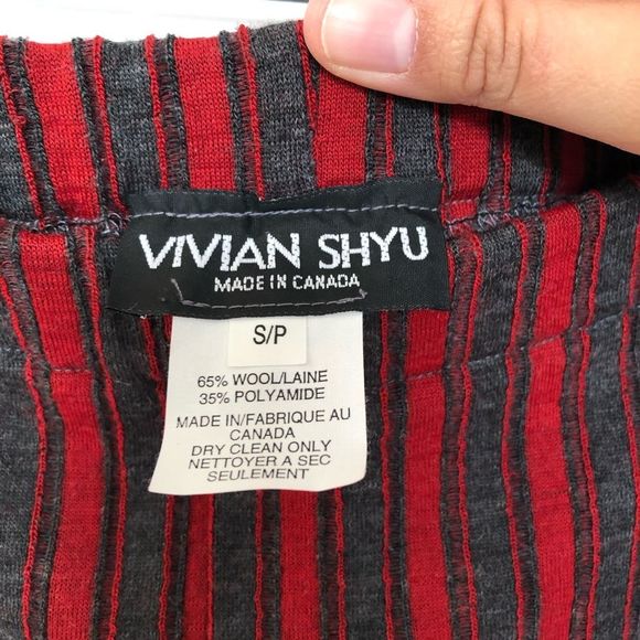 Vivian Shyu | Wool Blend Trouser Leggings | Sz S | 🍁Made in Canada🍁 - Picture 3 of 3